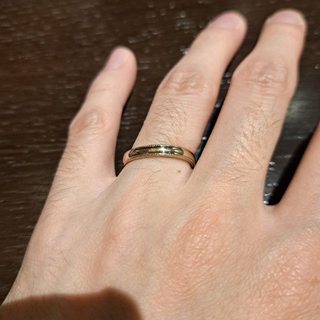 【TANZO.(鍛造指輪)の口コミ】 鍛造製法は強度が高くなるため、一生涯つけていくのに最も適した製法だと…