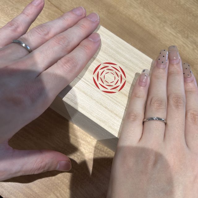 【出雲結(いずもゆい)の口コミ】 表のS字になっているデザインが可愛くて指にも馴染んでいる感じがしてお気…