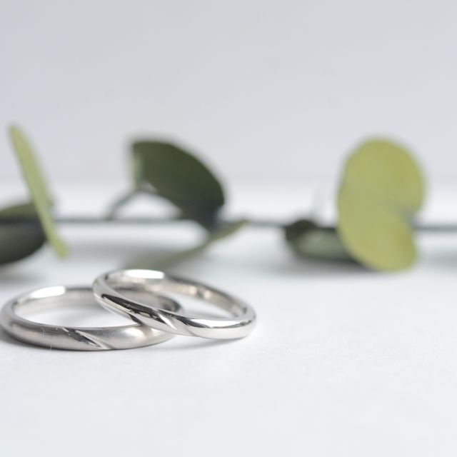 【CRAFY(クラフィ)の口コミ】 素材を選べて自分好みのデザインにできて良かったです！2人とも指輪を着用…