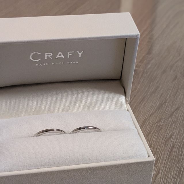 【CRAFY(クラフィ)の口コミ】 金属加工コースを選択したので、シンプルなものが作れました。誕生石3石を…