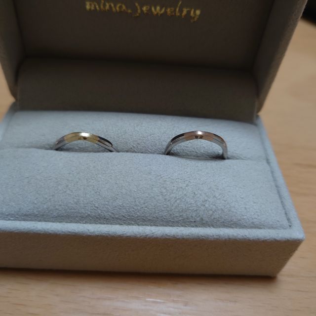 【mina.jewelry(ミナジュエリー)の口コミ】 デザインも様々なバリエーションの中から選べてお気に入りを見つけられま…