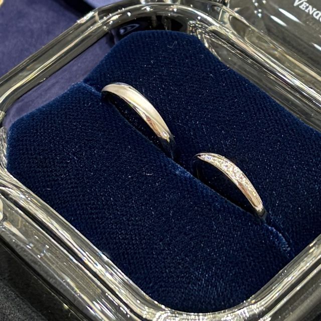 【ヴァンドーム青山(VENDOME AOYAMA)の口コミ】 デザイン自体はよくあるものだと思いますが、何店舗かまわってたくさん試…