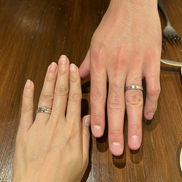 【COLANY(コラニー)の口コミ】 ミル打ちがとても綺麗で、シンプルではありますがポイントが入って魅力的…