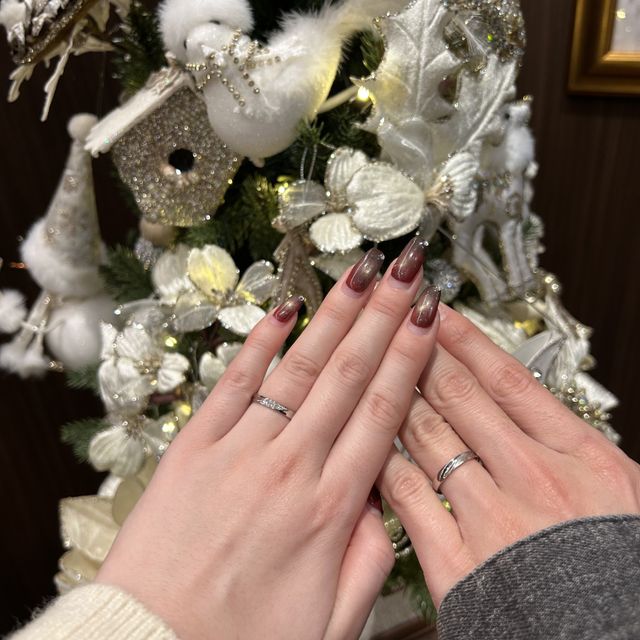 【TANZO.(鍛造指輪)の口コミ】 二人で考えて世界で1つの特別な結婚指輪を作ることができるのが嬉しいです…