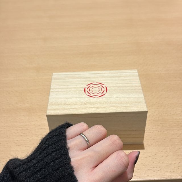 【出雲結(いずもゆい)の口コミ】 縁結は女性男性共に二層の素材で作られていて、
他のお店ではあまりないデ…