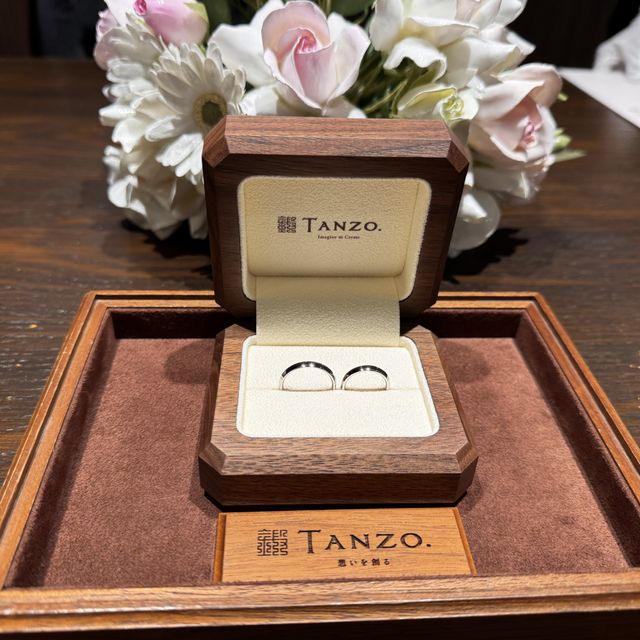 【TANZO.(鍛造指輪)の口コミ】 プラチナ素材ならではの上品な美しさと、デザインを自由にオーダーできる…