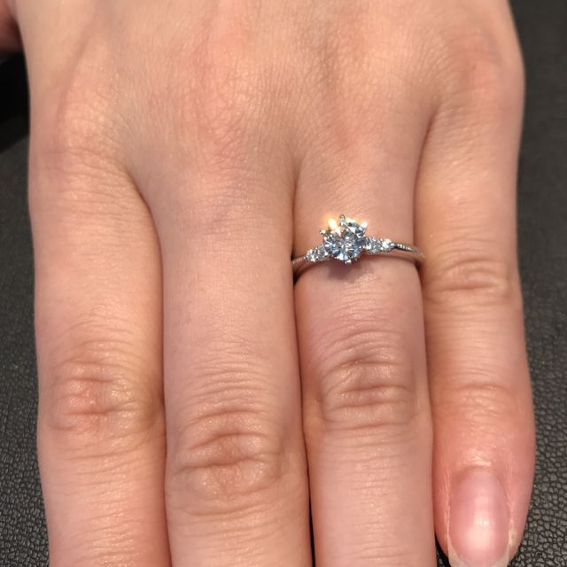 【エクセルコダイヤモンド(EXELCO DIAMOND)の口コミ】 ダイヤモンドの美しさはもちろんのこと、技術や品質へのこだわりが店員さ…