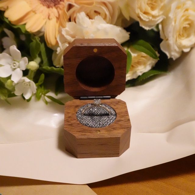 【鎌倉彫金工房の口コミ】 指輪の雰囲気はナチュラルで優しい
何より手作りのため、世界に一つで想い…