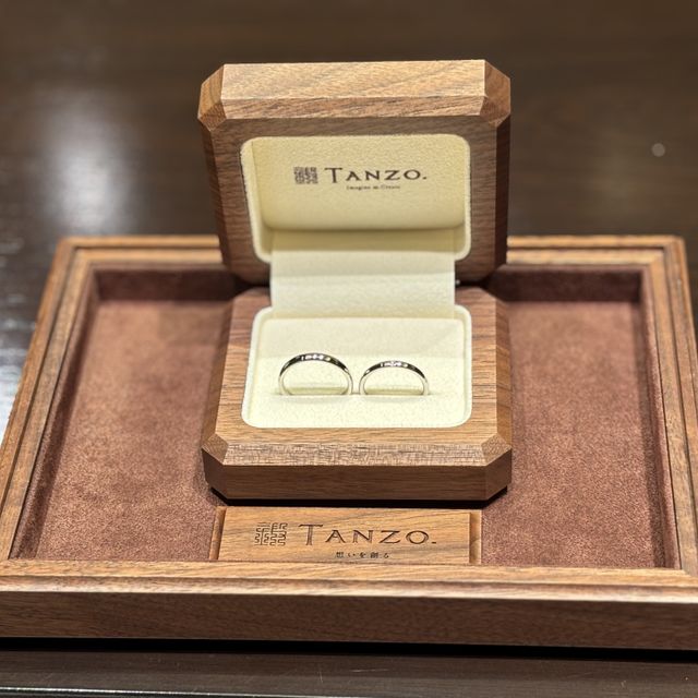 【TANZO.(鍛造指輪)の口コミ】 指輪を購入の際に説明をきちんとしていただけたのがよかったです。オーダ…