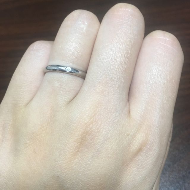 【カルティエ(Cartier)の口コミ】 いくつか試着しましたが、このタイプが一番フィットして付けている感じが…