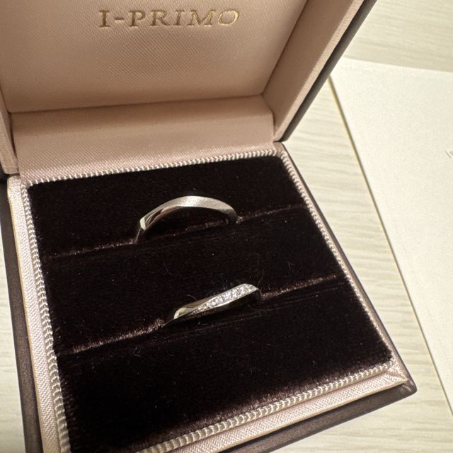 【アイプリモ(I-PRIMO)の口コミ】 指輪のデザインは、店舗で行ってるパーソナルハンド診断を参考に選びまし…