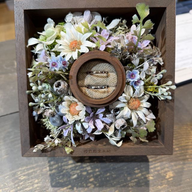 【鎌倉彫金工房の口コミ】 指輪のデザインや素材についての一つ一つの素材の特徴や性質などの説明が…