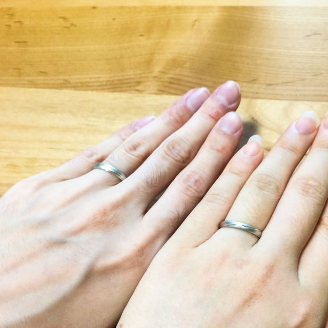 【PILOT BRIDAL(パイロットブライダル)の口コミ】 いつまでも着けていられる強度や付け心地、シンプルなデザインを重視して…