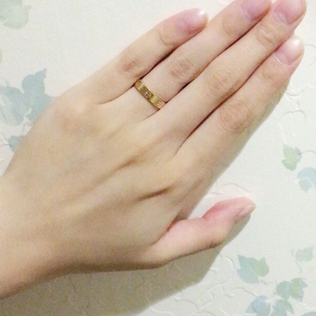 【カルティエ(Cartier)の口コミ】 同じデザインの中でもイエローゴールド、ピンクゴールド、プラチナの3種類…