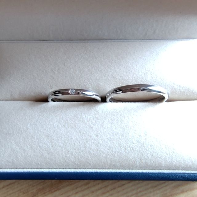 【GALA JEWELRY(ガラジュエリー)の口コミ】 金属アレルギーがあるので、プラチナPt950でしたら安心して普段使いが出来…