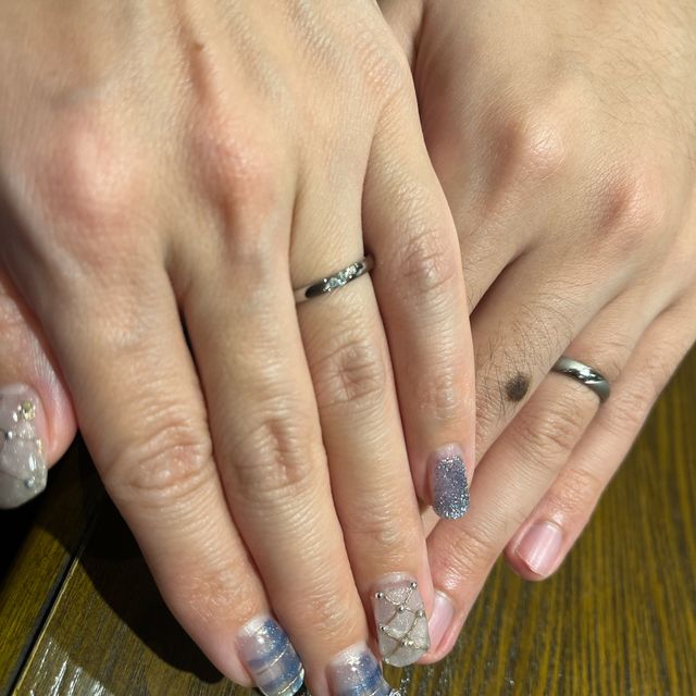 【TANZO.(鍛造指輪)の口コミ】 シンプルで、且つ人と被らないようなデザインを求めていました。ペア感を…