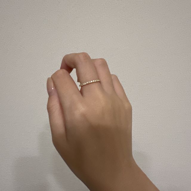 【ヴァンドーム青山(VENDOME AOYAMA)の口コミ】 ノーマルの婚約指輪は高すぎるし、あまりつける機会がないと思ったので普…