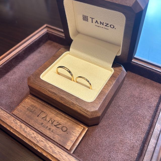 【TANZO.(鍛造指輪)の口コミ】 今回、作っていただいた指輪は、デザインもシンプルで一生涯つけることが…
