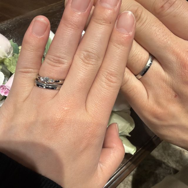 【TANZO.(鍛造指輪)の口コミ】 デザインの自由度と強度、素敵なケースに惹かれて来店しました。2人のやり…