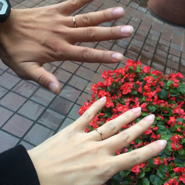 【鎌倉彫金工房の口コミ】 二人で相談し、手作りの結婚指輪にしたいと思いこちらに決めました！
値段…