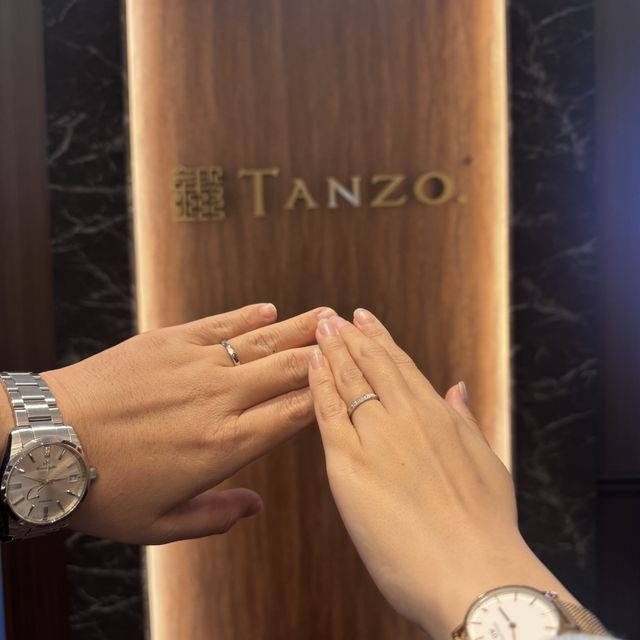 【TANZO.(鍛造指輪)の口コミ】 自分好みの指輪を作成出来る。結婚指輪を作成するにあたり、もう1本指輪を…