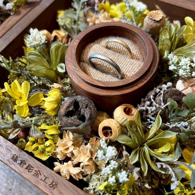 【鎌倉彫金工房の口コミ】 サイズも微調整が可能なところ
自分達で棒の状態から丸にしていくので、既…