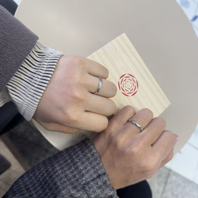 【出雲結(いずもゆい)の口コミ】 購入前は「風結」のデザインが気になっていたのですが、試着後は男性用・…