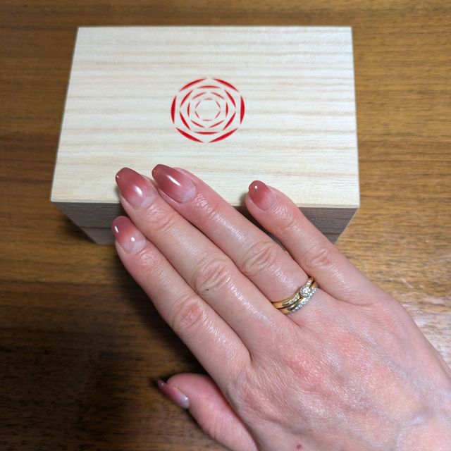 【出雲結(いずもゆい)の口コミ】 福岡から足を運び出雲結の指輪にしようと決めてました。
出雲結の広告を拝…