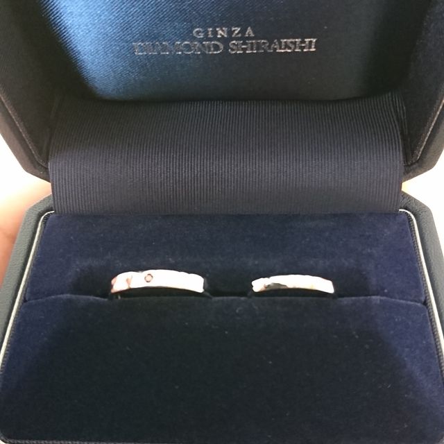 【銀座ダイヤモンドシライシの口コミ】 たくさんの選択肢から一つ一つ試していくセミオーダーメイドでの指輪で初…