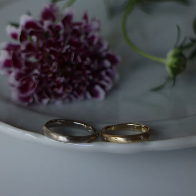 【atelier ST, CAT(アトリエ エスティーキャット)の口コミ】 長く付ける指輪だからこそ、自分たち1人ひとりに合った指輪を求めていまし…