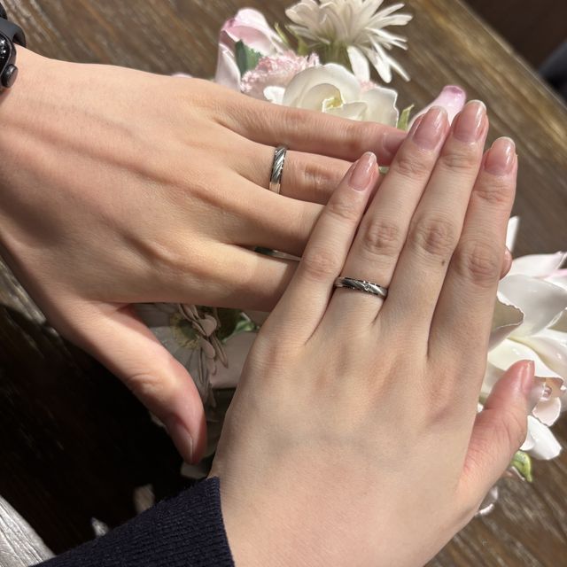 【TANZO.(鍛造指輪)の口コミ】 マット加工プラス上下段差の指輪で作成させていただきました。小さなリク…