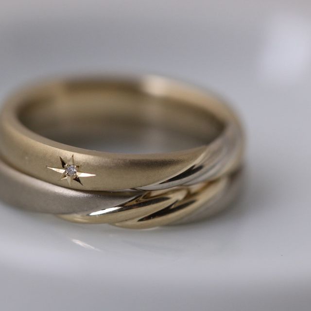 【atelier Kiona(アトリエキオナ)の口コミ】 世界にひとつだけのデザインをしてくれるお店です。二人の名前や生年月日…