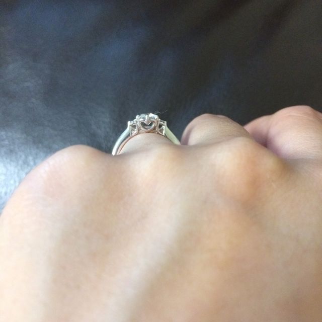 【アイプリモ(I-PRIMO)の口コミ】 どのデザインもかわいくて本当に迷ったのですが、最終的に指輪は主人がえ…