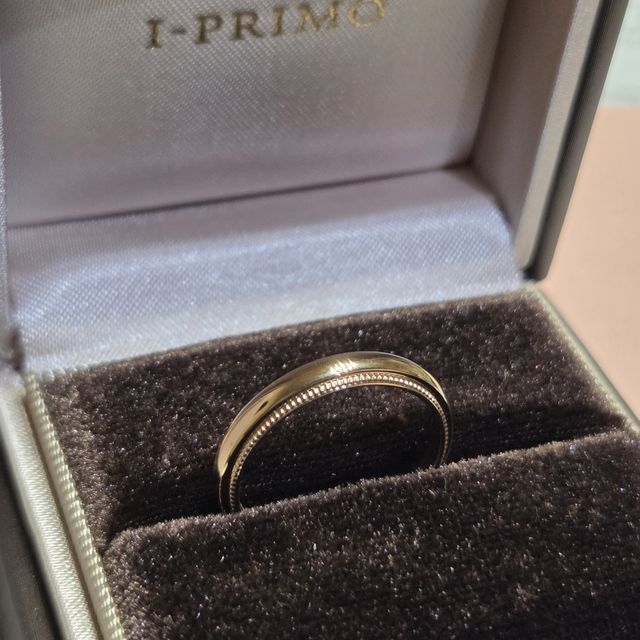 【アイプリモ(I-PRIMO)の口コミ】 15年目の記念に主人に買ってもらいました。
今まではプラチナの結婚指輪で…