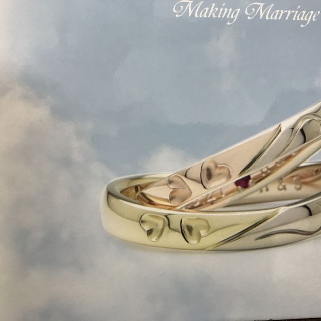 【Hamri(ハムリ)の口コミ】 手作り結婚指輪を作成した友人の話を聞き、手作りできるお店を探すつもり…