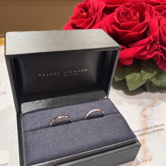 【ラザール ダイヤモンド(LAZARE DIAMOND)の口コミ】 長くつけられるデザインと着け心地で、すぐに決まりました。ダイヤモンド…