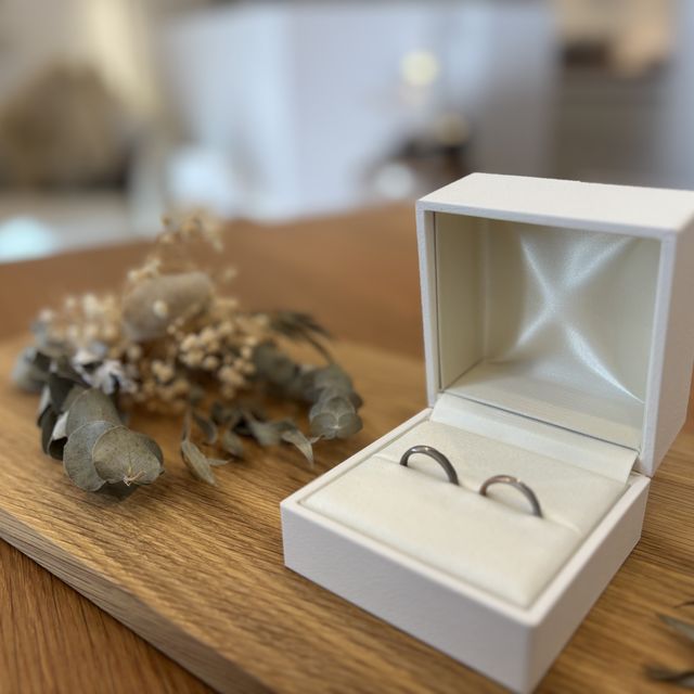 【MOUV(モーブ)の口コミ】 フルオーダーメイドなので、形やデザイン、金属の種類もすべて自分の好み…