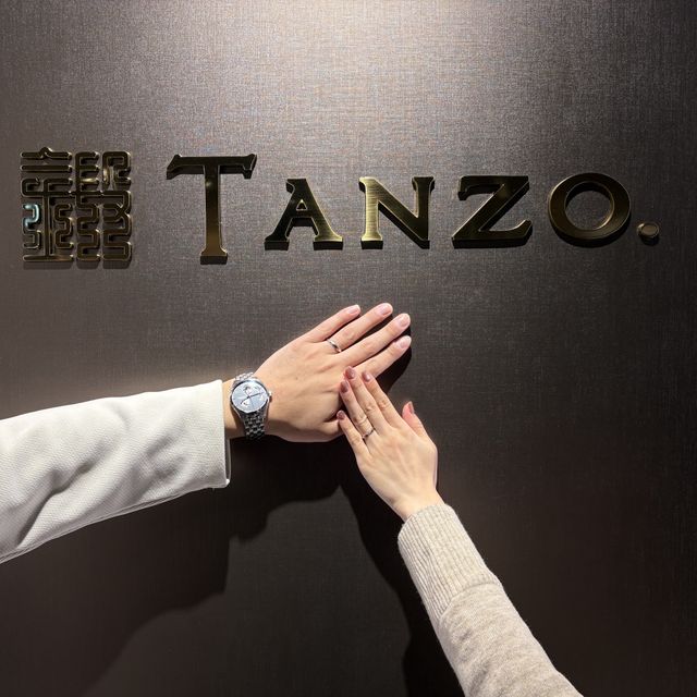 【TANZO.(鍛造指輪)の口コミ】 セミオーダーなのでデザインのベースがありつつ、素材や幅、仕上げを自分…