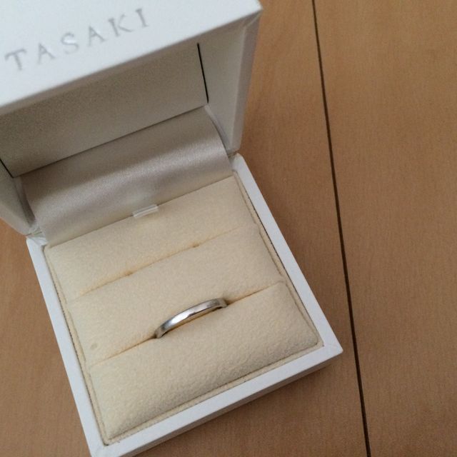 【TASAKI(タサキ)の口コミ】 ずっとつけ続ける物ですのでプラチナで、シンプルなものを選びました。少…
