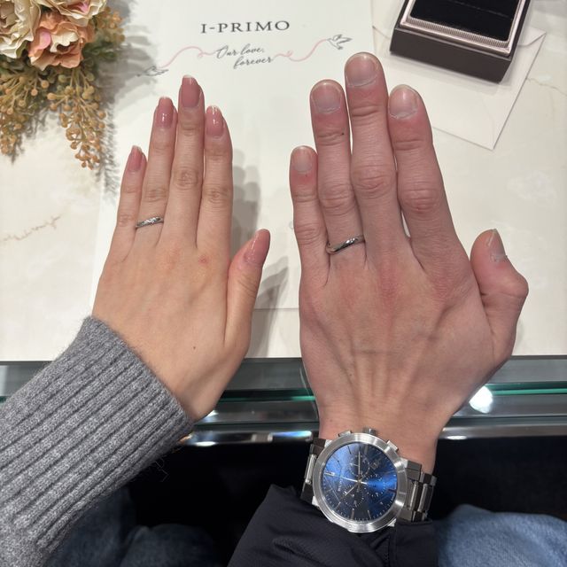 【アイプリモ(I-PRIMO)の口コミ】 キラキラしていて、とても気に入っています。
細過ぎず、太過ぎず、ちょう…