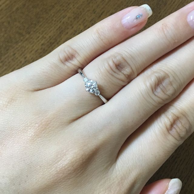 【GALA JEWELRY(ガラジュエリー)の口コミ】 毎日着けるマリッジリングを先に決め、それと合うことを前提にエンゲージ…