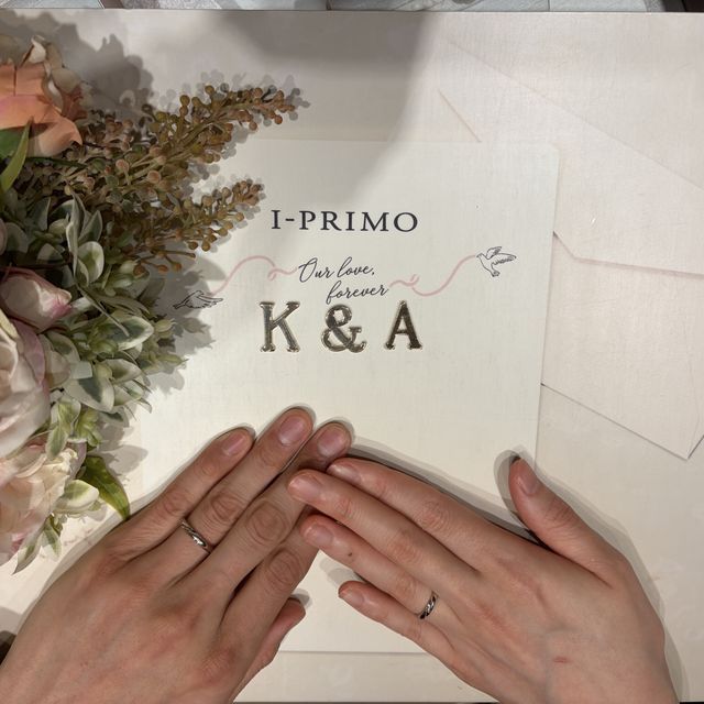 【アイプリモ(I-PRIMO)の口コミ】 購入の決め手は、デザインのシンプルさとダイヤモンドの品質の高さに加え…