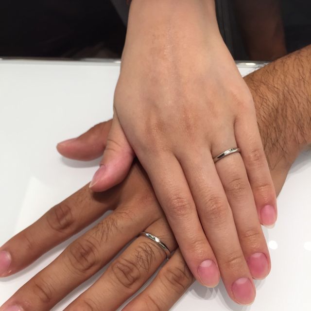 【CAFERING(カフェリング)の口コミ】 どれも可愛いくて迷ったけど、２人で気に入ったデザインだった！！
着け心…