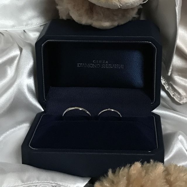 【銀座ダイヤモンドシライシの口コミ】 ずっと身につけているものという事で、着け心地の良いこちらのリングに決…