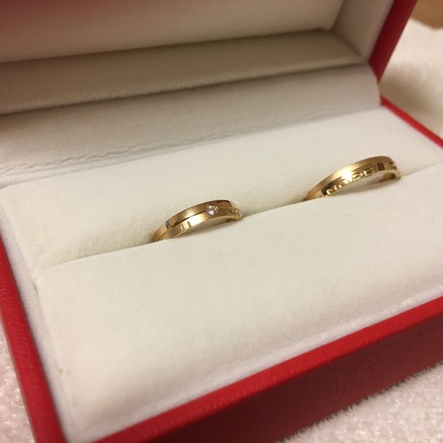 【REGALO(レガロ)の口コミ】 結婚指輪っぽくなく、他の人とは被らない、太めでオシャレなデザインがい…