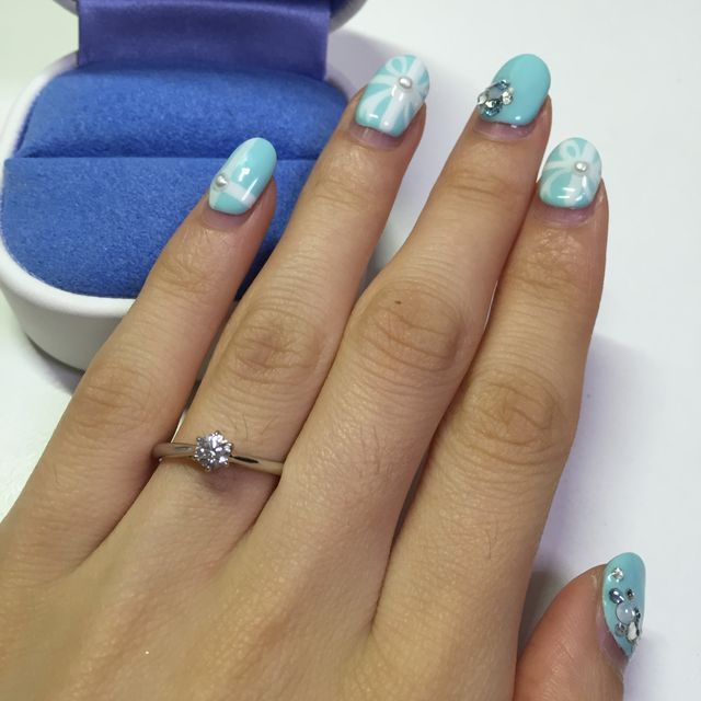 【銀座ダイヤモンドシライシの口コミ】 王道の立て爪リングで探していました。イメージにぴったりで存在感のある…