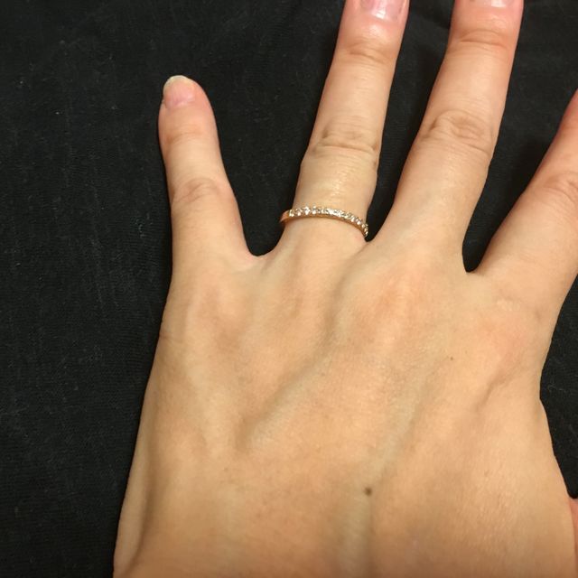 【AFRICA DIAMONDS(アフリカダイヤモンド)の口コミ】 普段から、ずっとつけていたいと思い、ダイヤの部分が出っ張ってないエタ…