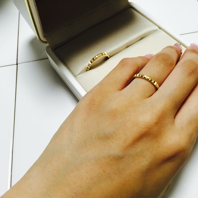 【ブシュロン(BOUCHERON)の口コミ】 他にはないデザインに惹かれた。日本のブランドではあまり取り扱いがない…