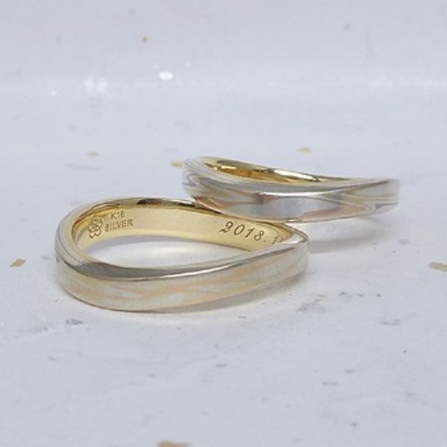 【杢目金屋(もくめがねや)の口コミ】 シンプルなデザインなので、おじいちゃんおばあちゃんになってもずっと付…