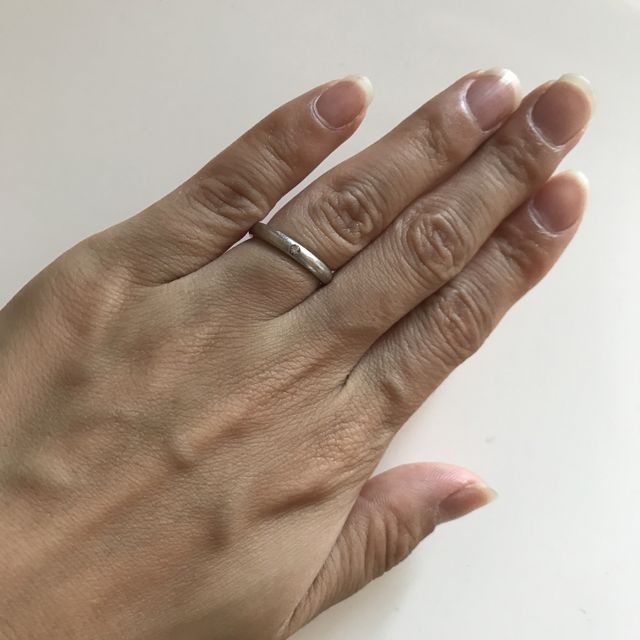 【ティファニー(Tiffany & Co.)の口コミ】 指輪は、ティファニーと決めていた為、私の希望でティファニーにしました…